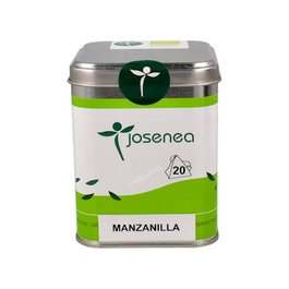 JOSENEA Manzanilla Lata 20 Sobres Propiedades Digestivas