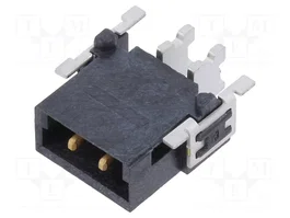 HARTING Conector placa a placa har-flex® Power 2 pines SMT