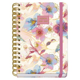 Agenda Escolar (2026-27) Dohe Premium Wire-O Tapa Extra A5 D/P Con Goma Magnolia