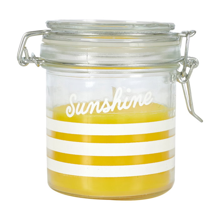 Home Deco Factory Vela Citronela Antimoustique Tarro Limones 150g Duración 25h Home Deco Factory Vela Citronela Antimoustique Tarro Limones 150g Duración 25h