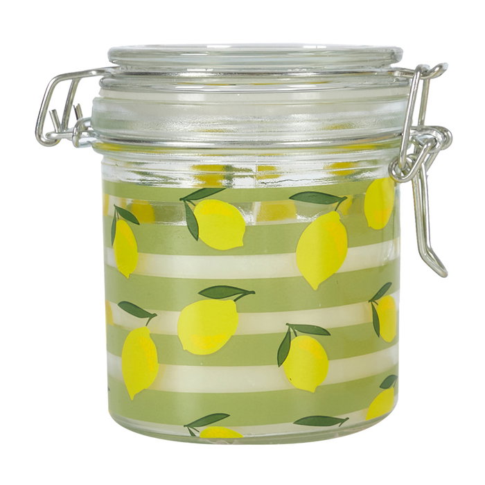 Home Deco Factory Vela Citronela Antimoustique Tarro Limones 150g Duración 25h Home Deco Factory Vela Citronela Antimoustique Tarro Limones 150g Duración 25h