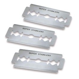 Lord Cuchillas 95947 Acero Inoxidable para Navaja Peluquero 24 cm - 200 Unidades