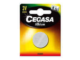 CEGASA PILA LITIO BOTON CR2025 3V BT BLISTER