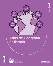 SANTILLANA, GEOGRAFIA E HISTORIA 1ESO CASTILLA LA MANCHA - (C.M).(26).GEOGRAFIA HISTORIA 1ºESO (CONS.NUEVOS MUNDOS)