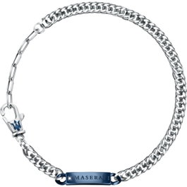 Maserati JM221ATY09 Pulsera de Acero Inoxidable con Diamante Natural