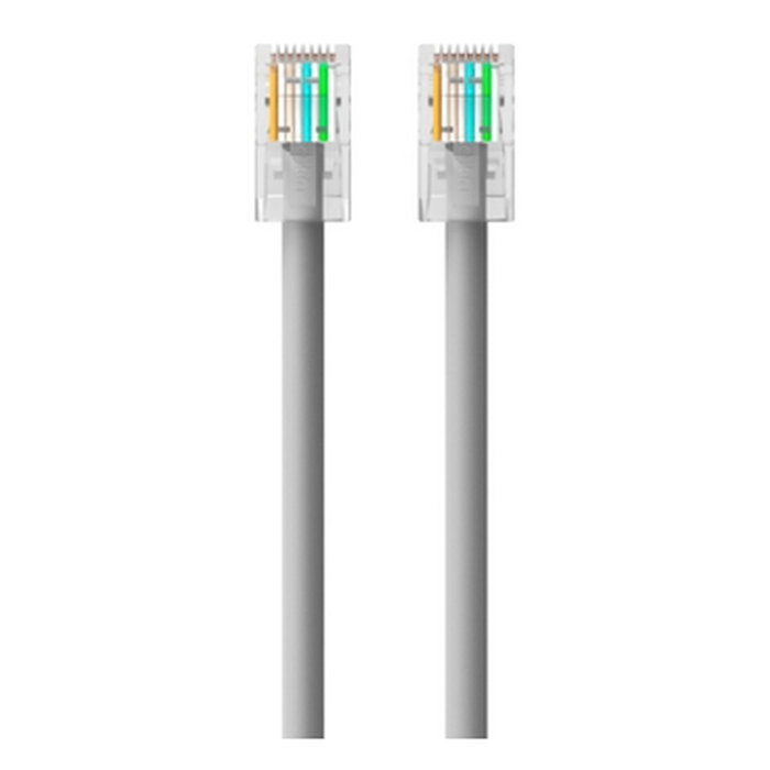 Belkin Cable de red Cat6 RJ45-RJ45, 1m, Gris Belkin Cable de red Cat6 RJ45-RJ45, 1m, Gris