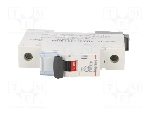 LEGRAND Interruptor magnetotérmico S300 TX 1 polo 2A Curva C