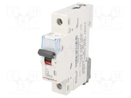 LEGRAND Interruptor magnetotérmico S300 TX 1 polo 2A Curva C