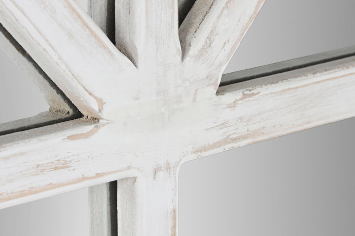 DKD Home Decor Jiayetong 23 Espejo Neoclasico Blanco 150 x 186 x 3.5 cm