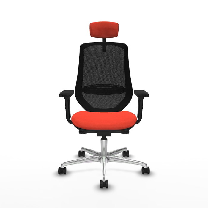 PIQUERAS Y CRESPO Silla de oficina Mardos con mecanismo Sincro/Traslack Naranja oscuro y Negro PIQUERAS Y CRESPO Silla de oficina Mardos con mecanismo Sincro/Traslack Naranja oscuro y Negro