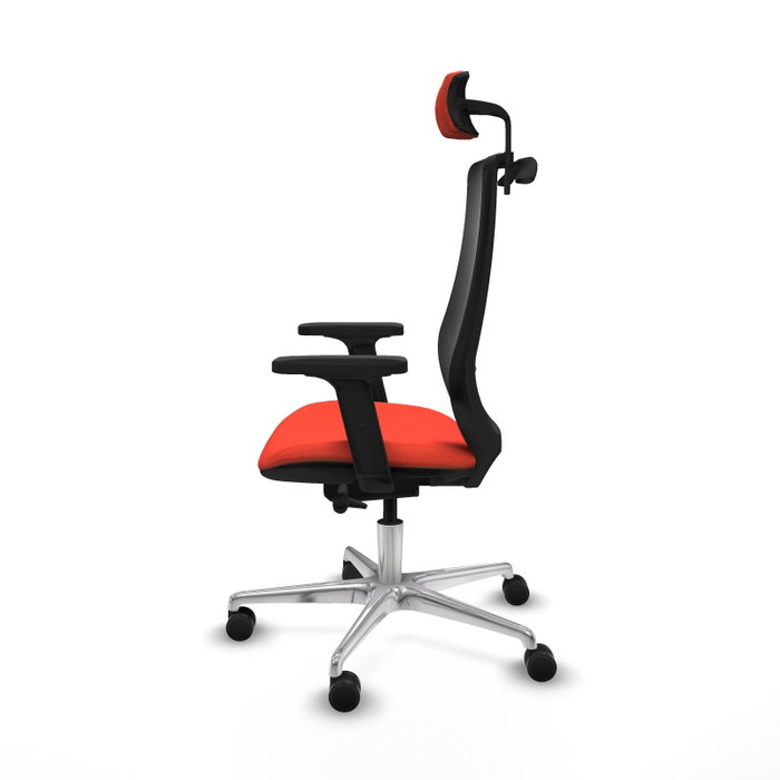 PIQUERAS Y CRESPO Silla de oficina Mardos con mecanismo Sincro/Traslack Naranja oscuro y Negro PIQUERAS Y CRESPO Silla de oficina Mardos con mecanismo Sincro/Traslack Naranja oscuro y Negro