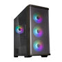 Zalman Z10 DUO Carcasa PC Midi Tower Negro, ATX, 3x120mm Ventiladores, Vidrio Templado