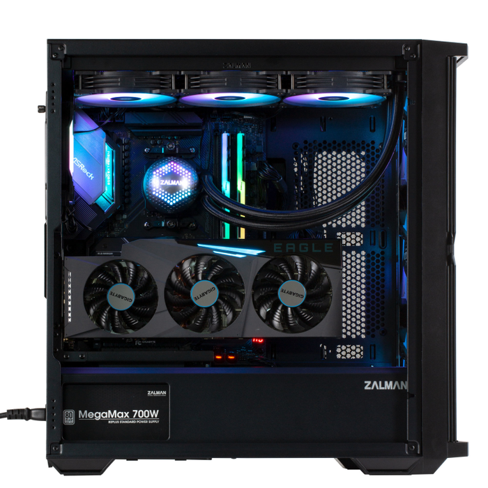 Zalman Z10 DUO Carcasa PC Midi Tower Negro, ATX, 3x120mm Ventiladores, Vidrio Templado