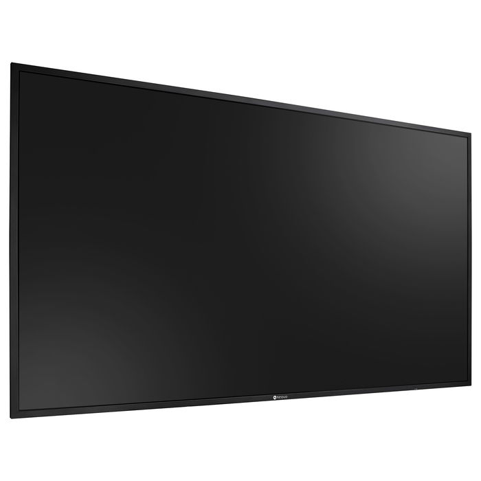 AG Neovo SMQ-5501 Monitor CCTV LED de 55" (139.7 cm) 4K UHD 3840 x 2160 Píxeles, Montaje en Pared VESA 400x400, Negro, con Altavoces, HDMI, DVI-D, VGA