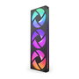 NZXT RF-U36HF-B1 Ventilador RGB 360mm Serie F F360, Negro, 500-2400 RPM, 75.12 m³/h, 30 dB