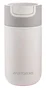 Muitomas NFDBOTTLE350WH Termo Bidón de Agua de 350 ml Blanco, Sistema Antiderrame, Antideslizante y A Prueba de Fugas, PP