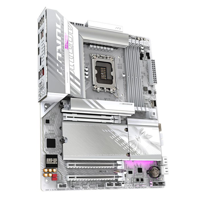 Gigabyte Z890 A Elite Placa Base ATX para Intel Core Ultra LGA 1851, Chipset Z890, DDR5, Wi-Fi 7, 2.5 Gb Ethernet, 4x M.2