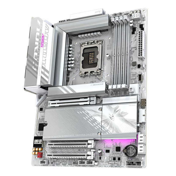 Gigabyte Z890 A Elite Placa Base ATX para Intel Core Ultra LGA 1851, Chipset Z890, DDR5, Wi-Fi 7, 2.5 Gb Ethernet, 4x M.2