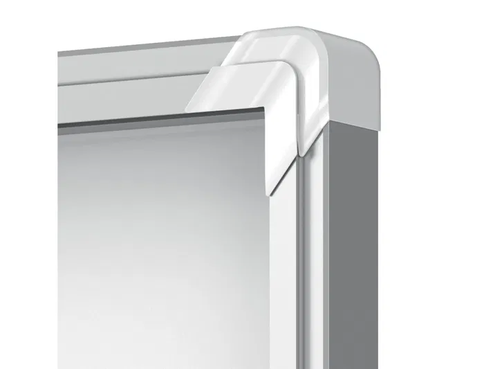 Vitrina Nobo De Interior Blanca Magnetica Para 18 Hojas A4