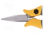 WIHA Alicates semiredondos con protección ESD de 120 mm