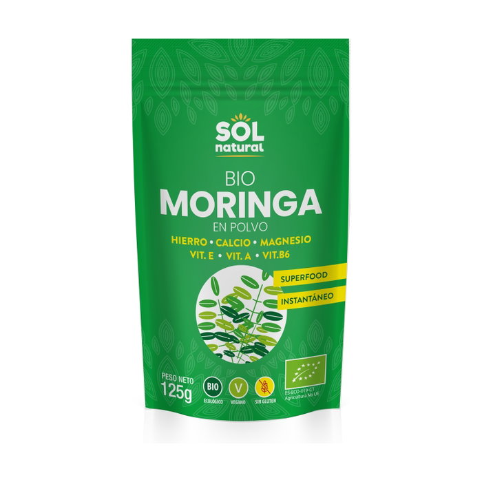 Sol Natural Moringa en polvo Bio 125 g Sol Natural Moringa en polvo Bio 125 g