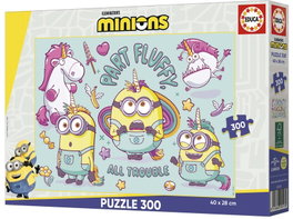 EDUCA BORRAS Puzzle 300 Piezas Minions & Monster