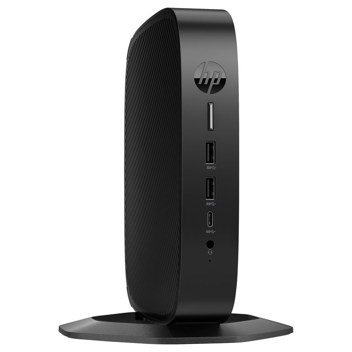 HP Elite t655 Thin Client - Procesador AMD Ryzen Embedded R2314 4 Núcleos 3.5 GHz, 8 GB RAM DDR4, 32 GB eMMC, Sin Sistema Operativo