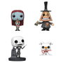FUNKO Blister 4 figuras POP Disney Pesadilla Antes de Navidad