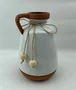 DKD Home Decor Jarrón de Cerámica Blanco 14x14x20,6 cm