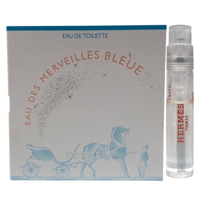 Eau des Merveilles Bleue, Agua de Tocador, Para mujeres, 2 ml Frasco Eau des Merveilles Bleue, Agua de Tocador, Para mujeres, 2 ml Frasco