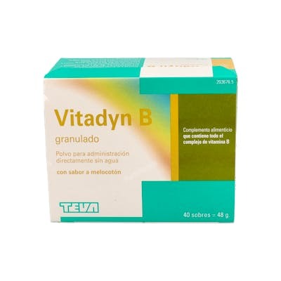 VITADYN Vitadyn B Polvo Oral Granulado 40 Sobres