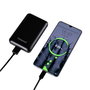 Intenso Powerbank XC10000 Negro con cable USB-A + USB-C