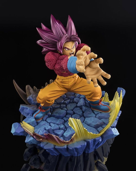 TAMASHII NATIONS Figura Figuarts Zero Son Goku Super Saiyan 4 Extra Battle Dragon Ball Daima 20cm