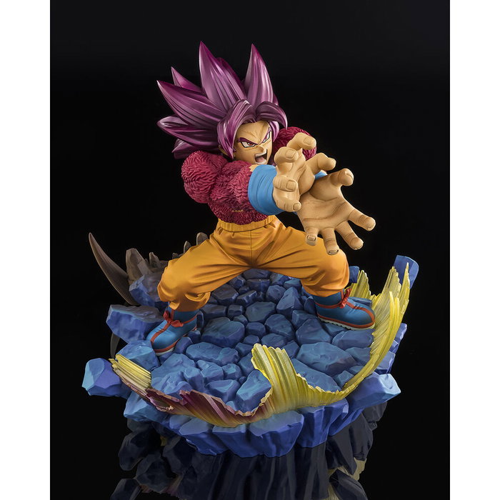 TAMASHII NATIONS Figura Figuarts Zero Son Goku Super Saiyan 4 Extra Battle Dragon Ball Daima 20cm