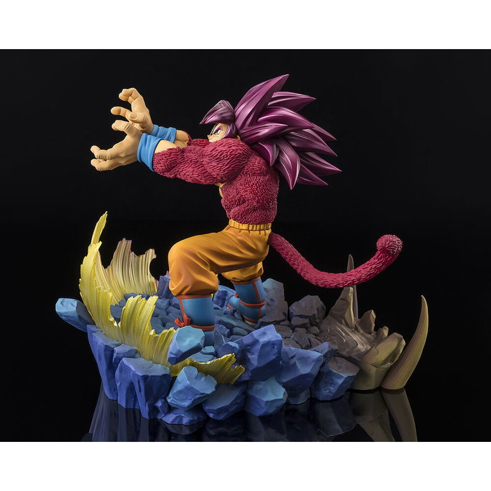 TAMASHII NATIONS Figura Figuarts Zero Son Goku Super Saiyan 4 Extra Battle Dragon Ball Daima 20cm