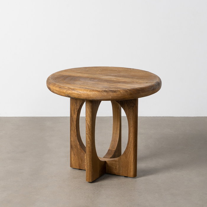 Mesa Centro Miel Madera de Mango 55 X 55 X 47 cm