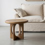 Mesa Centro Miel Madera de Mango 55 X 55 X 47 cm