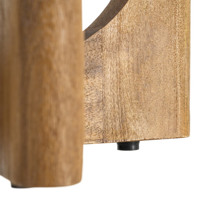 Mesa Centro Miel Madera de Mango 55 X 55 X 47 cm