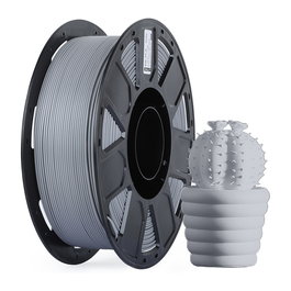 Creality Ender PLA Filament 1.75 mm Gris, 1 kg, para Impresora 3D, Material de Impresion PLA, Diámetro 1.75 mm, Rollo, RoHS, REACH
