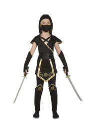 Disfraz para Niños My Other Me Negro Ninja (5 Piezas)