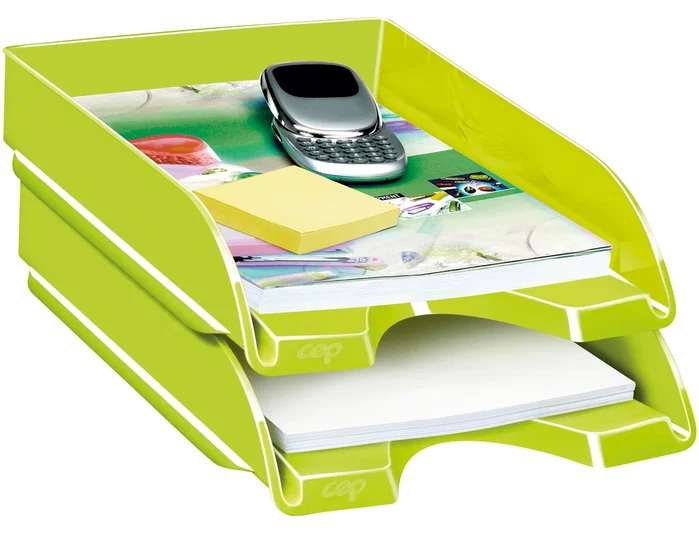 Cep Bandeja Sobremesa Verde 257x348x66 mm Plástico Cep Bandeja Sobremesa Verde 257x348x66 mm Plástico