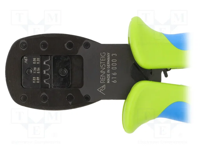 RENNSTEIG Crimpadora PEW 6 para 0,03-2,5mm², HD20, HDE, TE-D-Sub