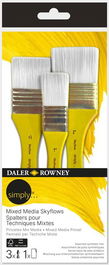 Pincel Daler Rowney Simply Mix Media Media Paletina 3