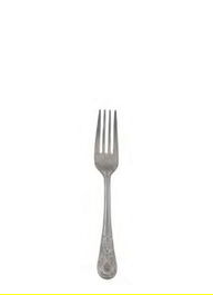 SUMMA Vecchio Tenedor de Pastel 155 mm, Colección Vecchio - Cubertería Vintage en Acero Inoxidable 18/10 Grabado, apto lavavajillas (Set de 12)