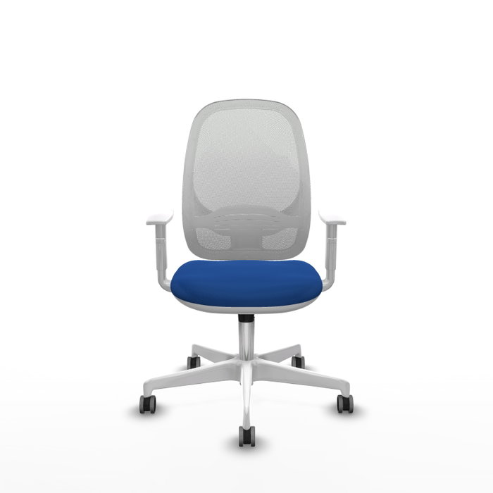 PIQUERAS Y CRESPO Silla de oficina Cilanco Azul y Blanco