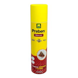 Massó Insecticida Aerosol Contra Polillas de la Ropa 300 ml - Aroma a Manzana, Protección para Armarios, Cajones y Roperos