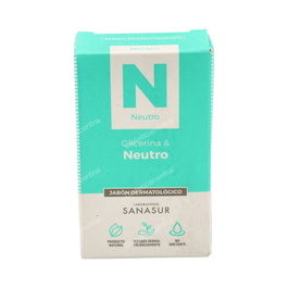 SANASUR Jabon Glicerina Neutro 100Gr