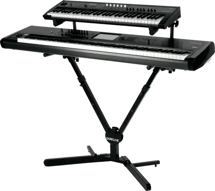 QUIKLOK Extensión Segundo Teclado Para Soporte QLY40 Negro Acero