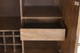 DKD Home Decor Botellero Mango Natural 156 x 90 x 45 cm