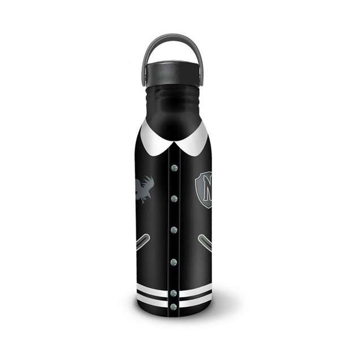 KARACTERMANIA Botella Varsity Miércoles en Negro